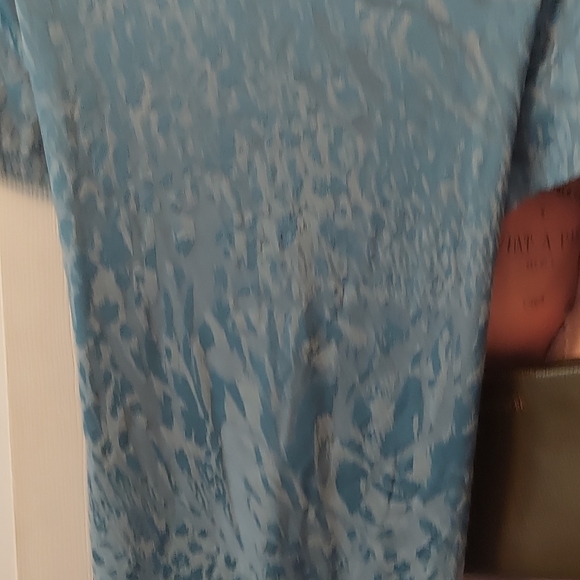 Vera Wang dress shirt partial see thru - Picture 3 of 4